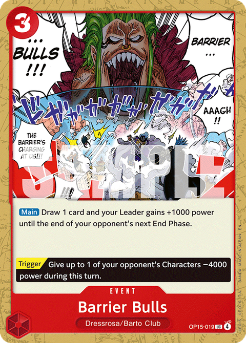 Barrier Bulls