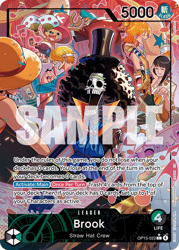 Brook One Piece card