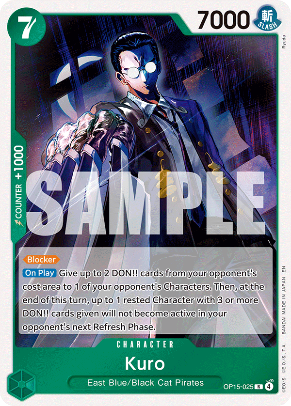 Kuro One Piece card
