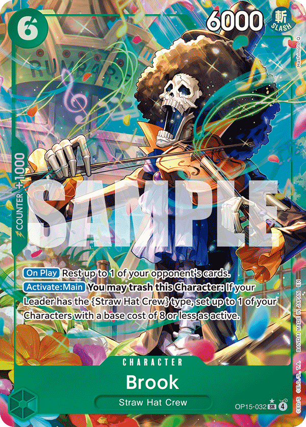 Brook One Piece card