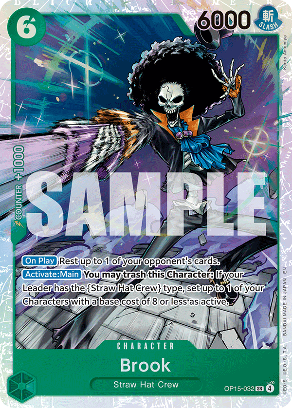 Brook One Piece card