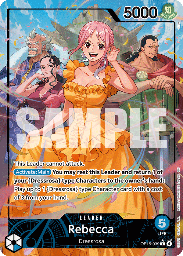 Rebecca One Piece card