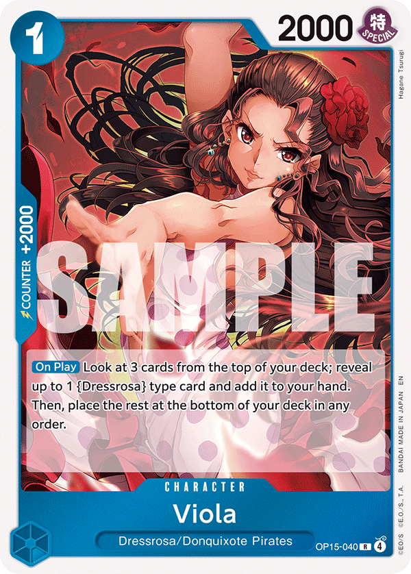 Viola One Piece card