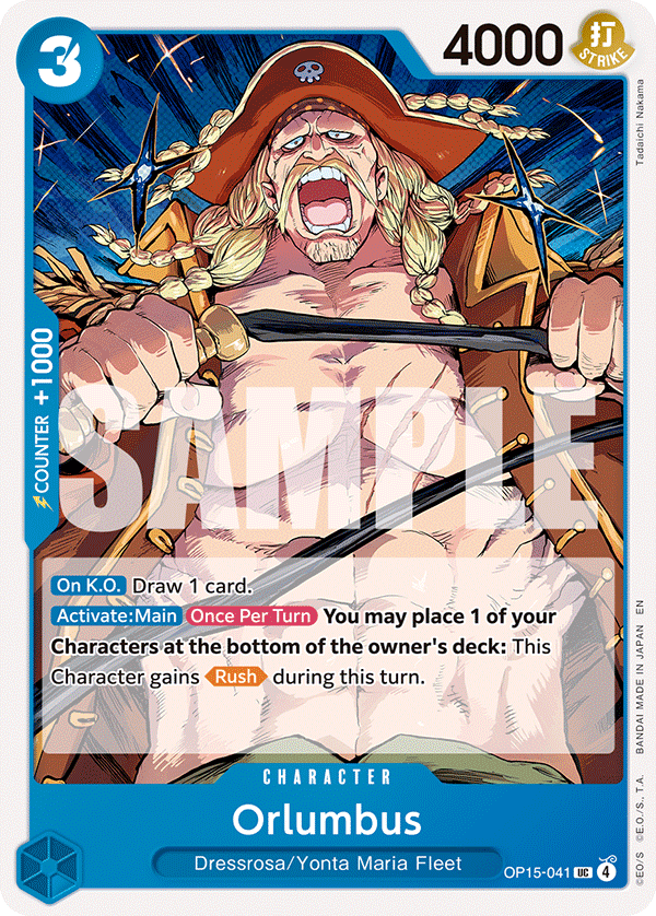 Orlumbus One Piece card