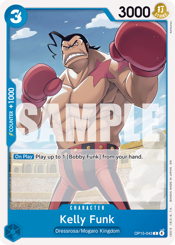 Kelly Funk One Piece card