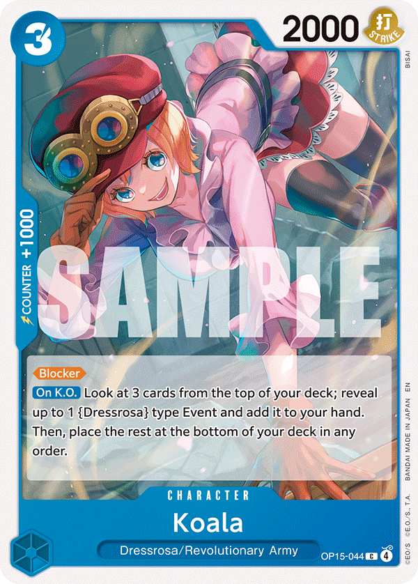 Koala One Piece card