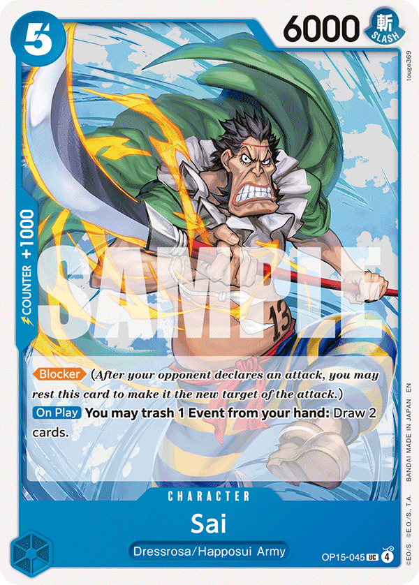 Sai One Piece card