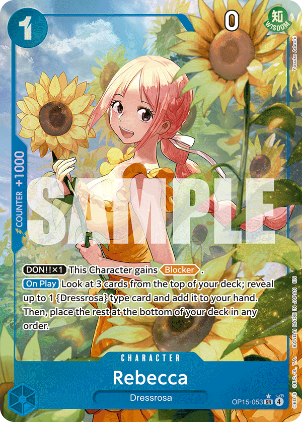 Rebecca One Piece card