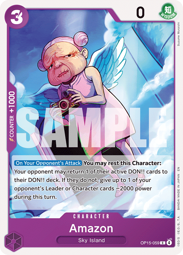 Amazon One Piece card