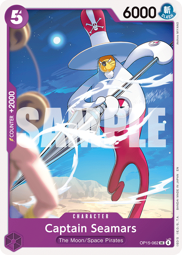 Captain Seamars One Piece card