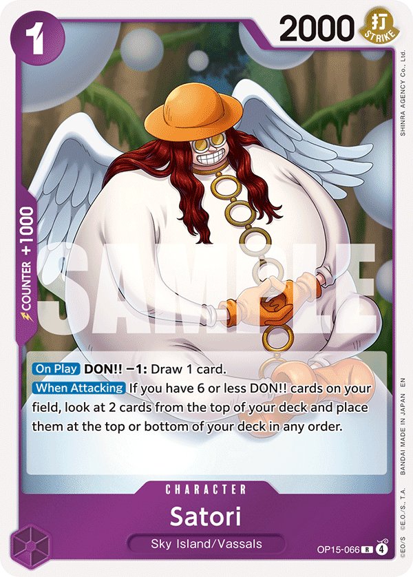 Satori One Piece card