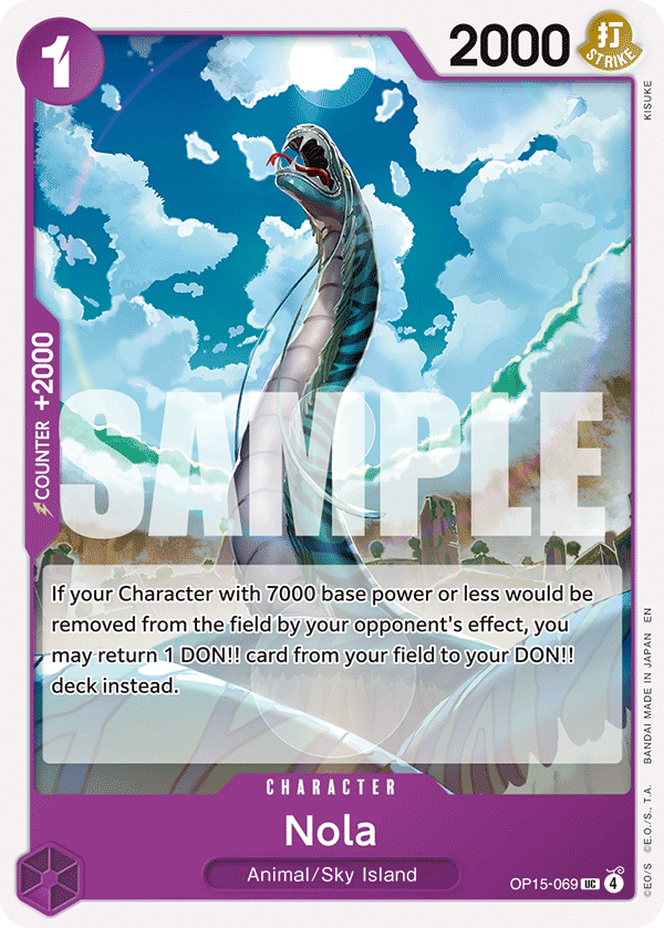 Nola One Piece card