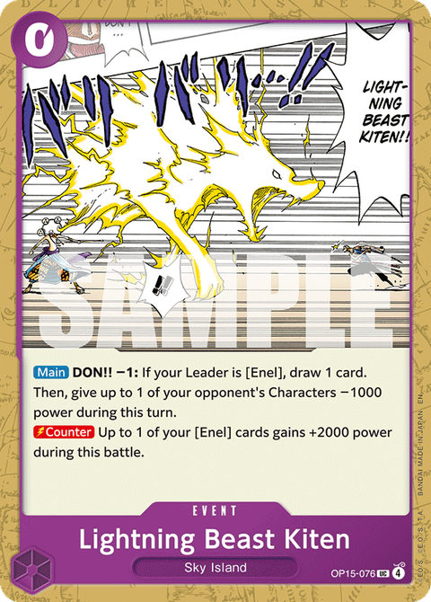 Lightning Beast Kiten