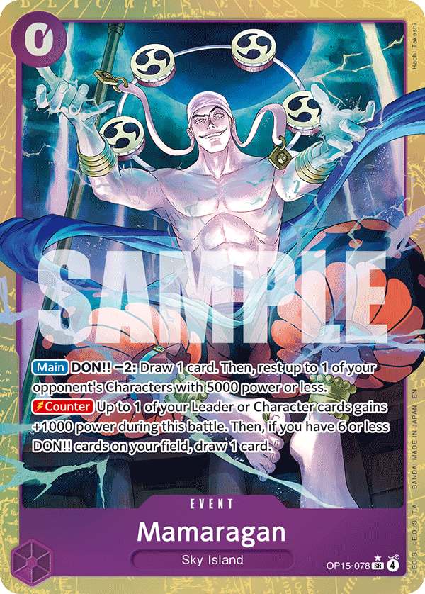 Mamaragan One Piece card