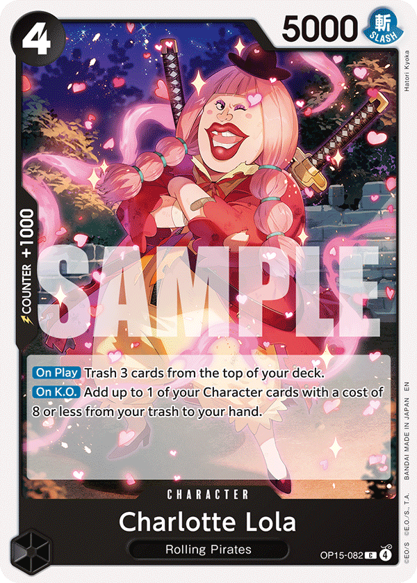 Charlotte Lola One Piece card