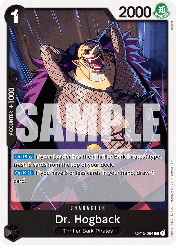 Dr. Hogback One Piece card