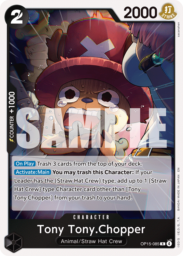 Tony Tony.Chopper One Piece card