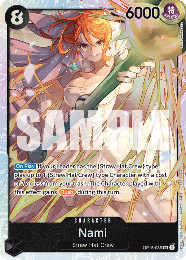 Nami One Piece card