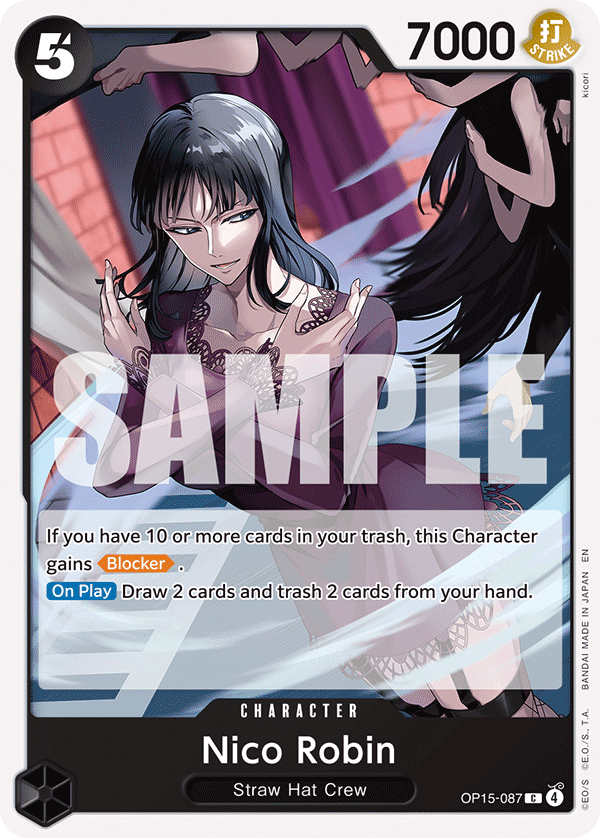 Nico Robin One Piece card