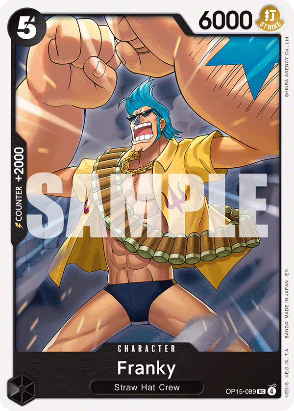 Franky One Piece card