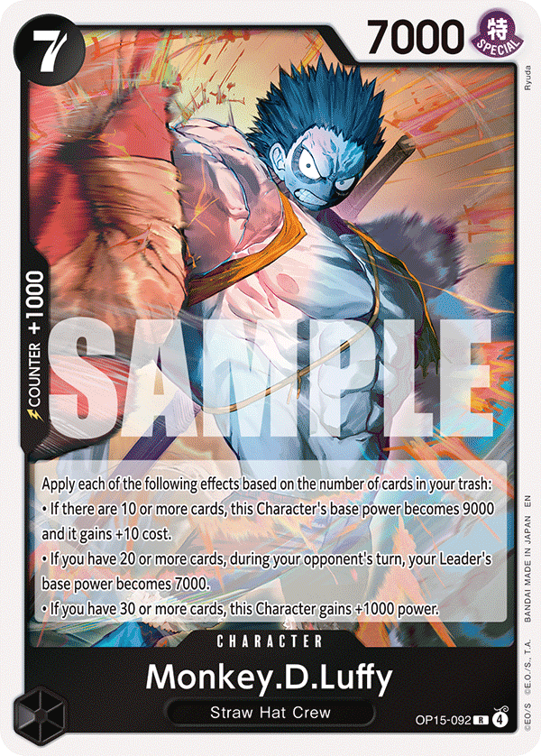 Monkey.D.Luffy One Piece card