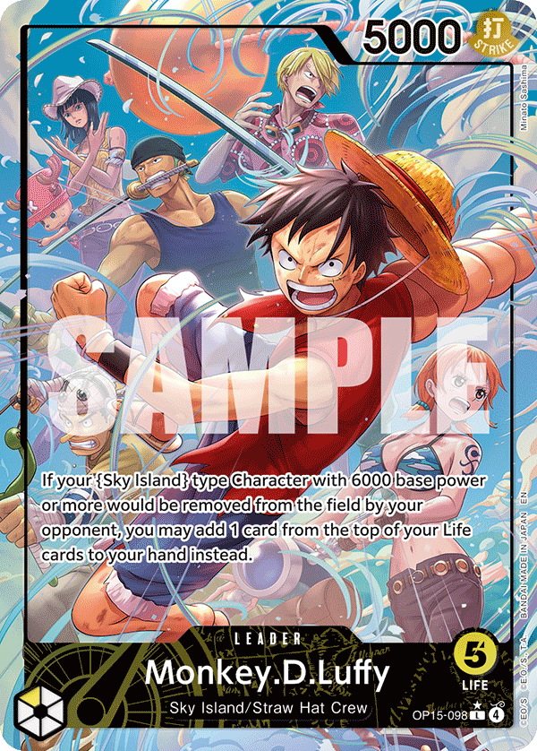 Monkey.D.Luffy One Piece card