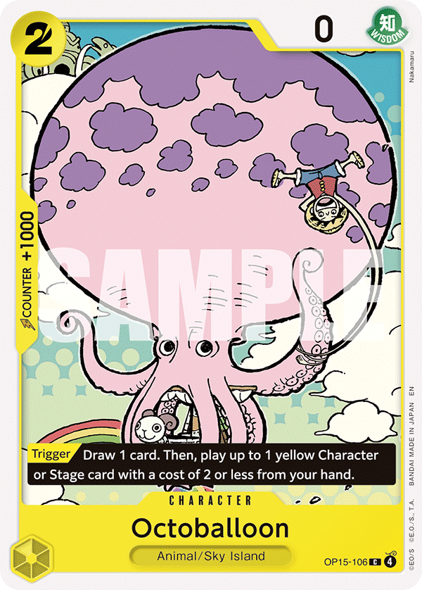 Octoballoon One Piece card