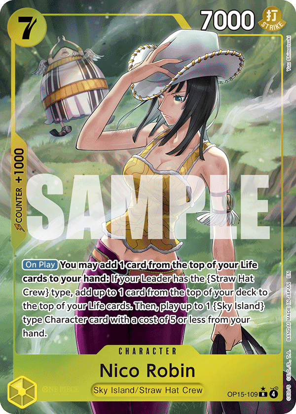 Nico Robin One Piece card