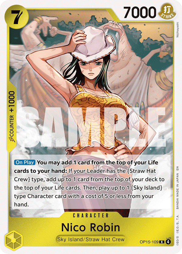 Nico Robin One Piece card