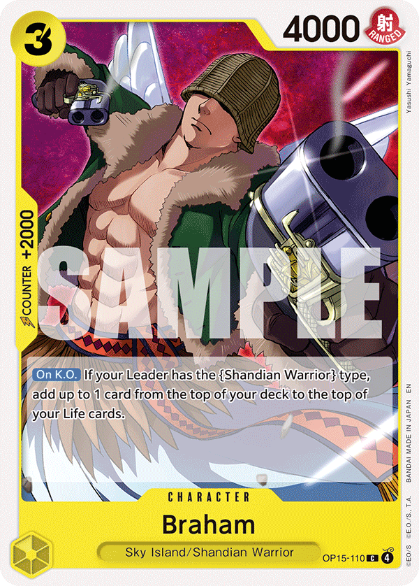 Braham One Piece card