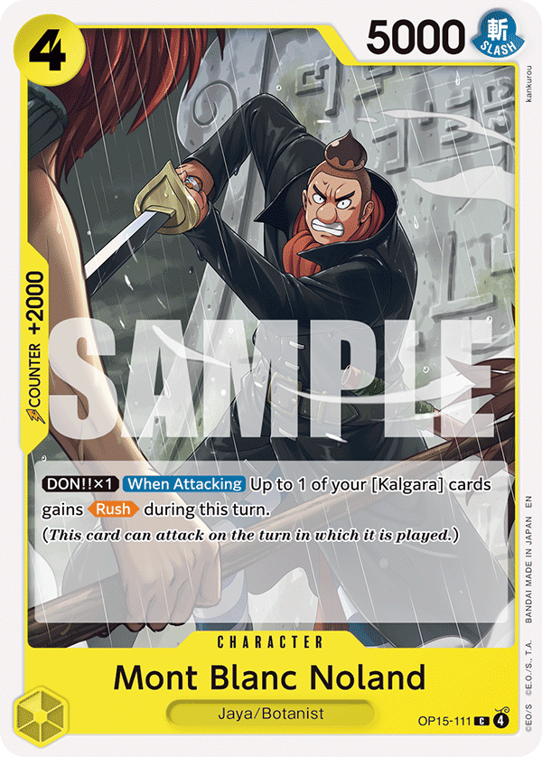 Mont Blanc Noland One Piece card