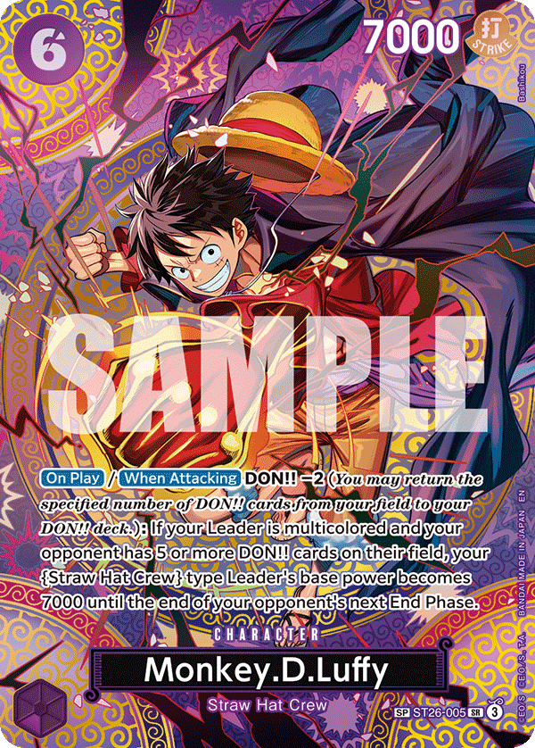 Monkey.D.Luffy One Piece card
