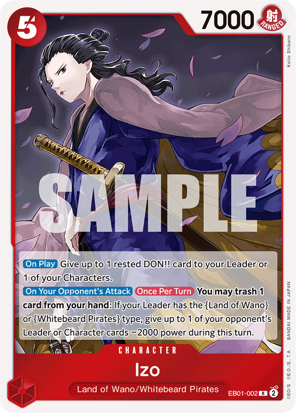Izo One Piece card