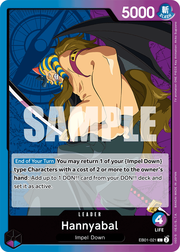 Hannyabal One Piece card