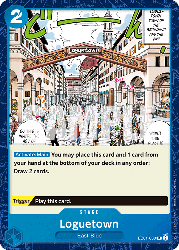 Loguetown One Piece card