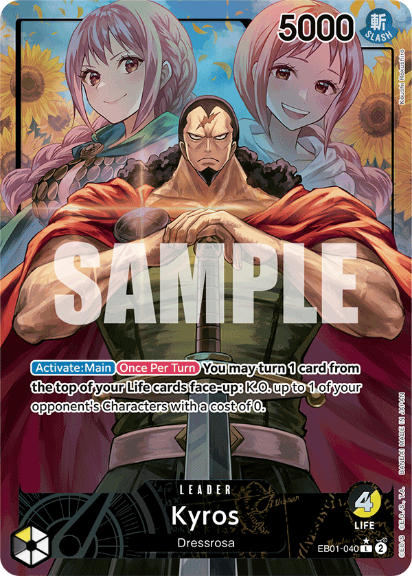 Kyros One Piece card