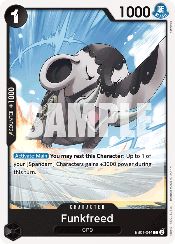 Funkfreed One Piece card