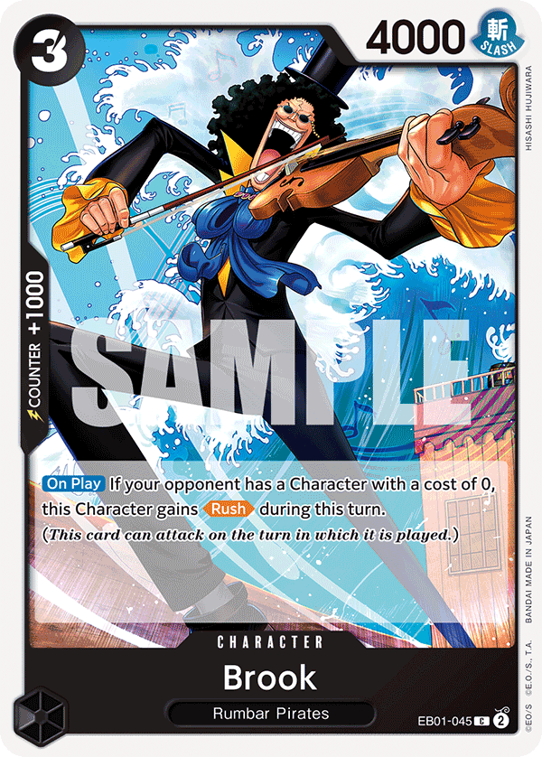 Brook One Piece card