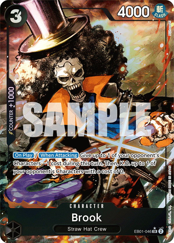 Brook One Piece card