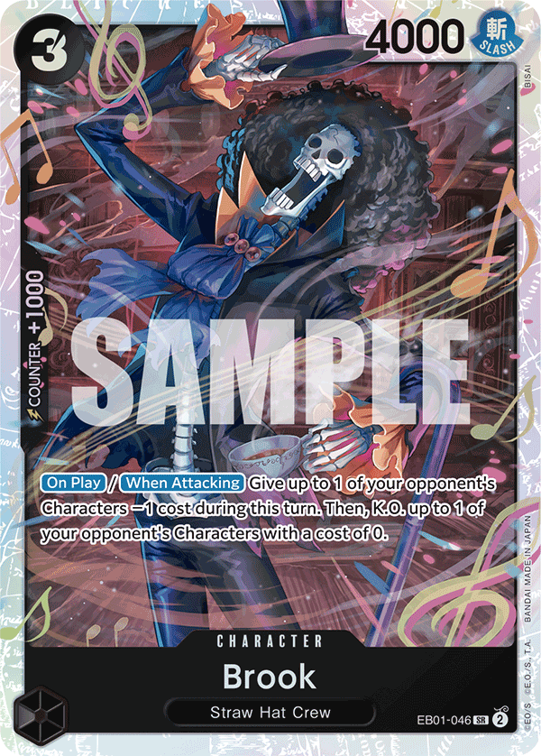 Brook One Piece card