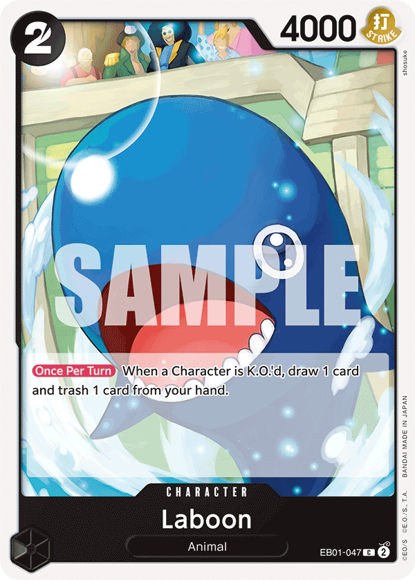 Laboon One Piece card