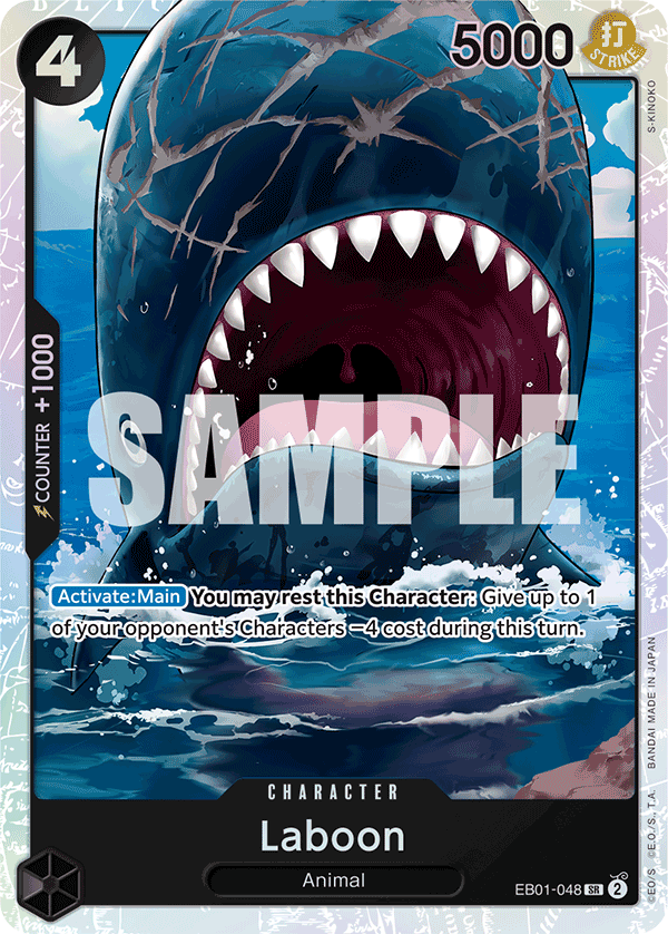 Laboon One Piece card