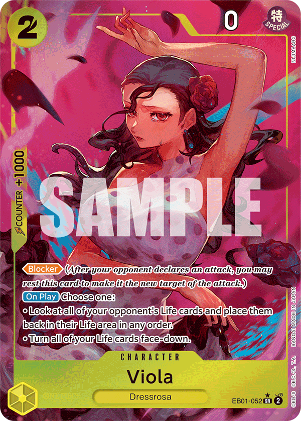Viola One Piece card