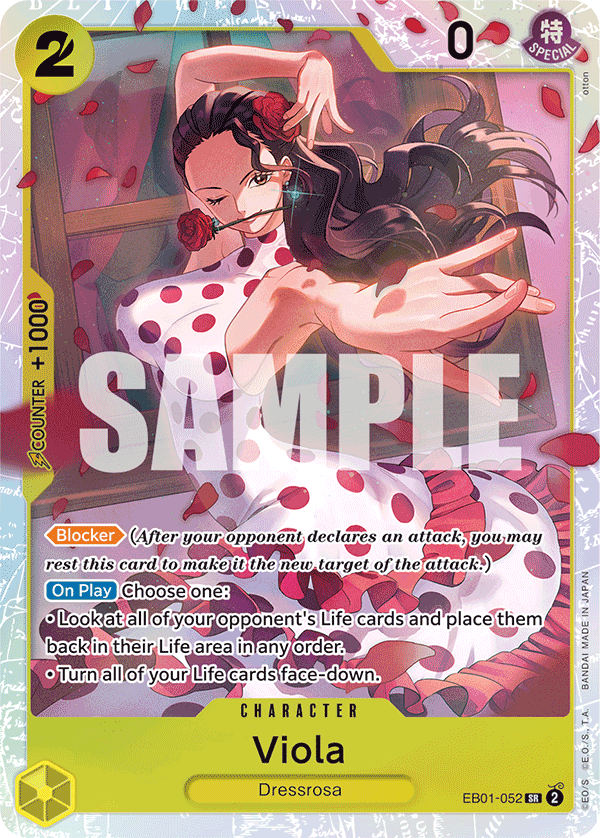 Viola One Piece card