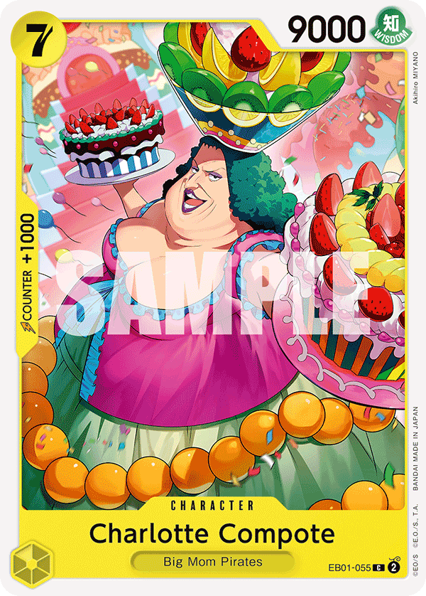 Charlotte Compote One Piece card