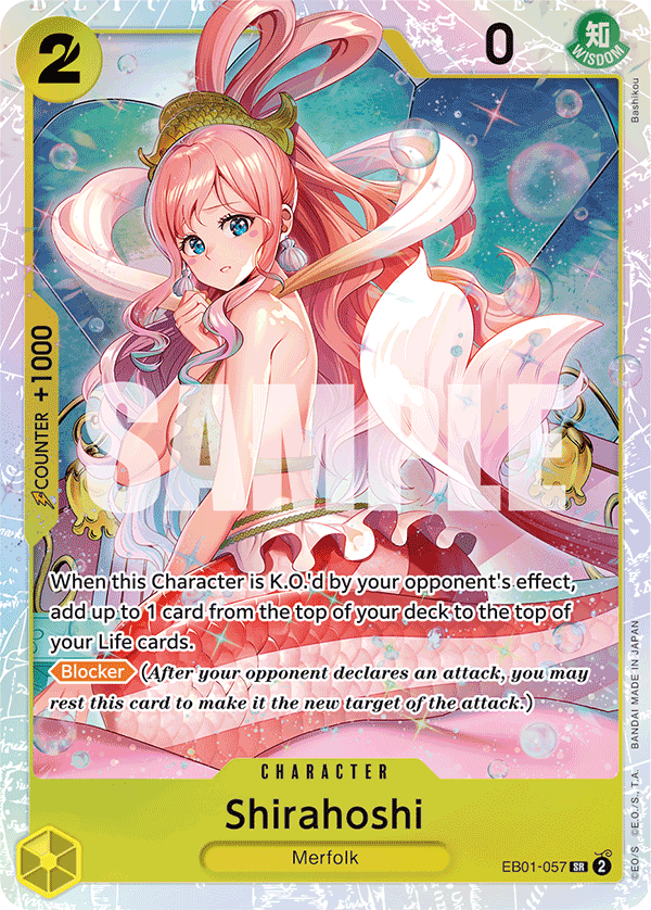 Shirahoshi One Piece card
