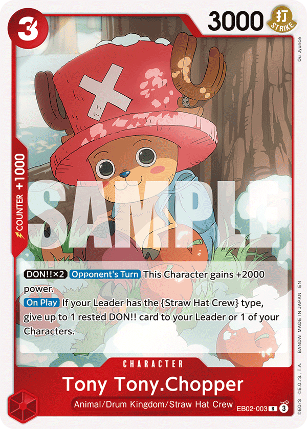Tony Tony.Chopper One Piece card