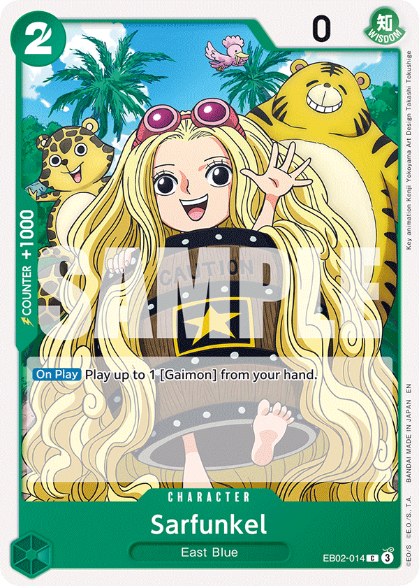 Sarfunkel One Piece card