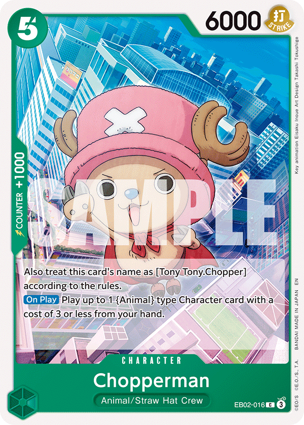 Chopperman One Piece card