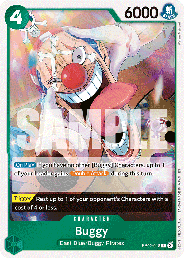 Buggy One Piece card